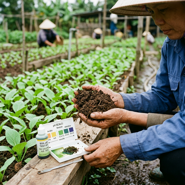 Hướng dẫn kiểm tra pH đất: Bước đầu tiên để bón phân hiệu quả