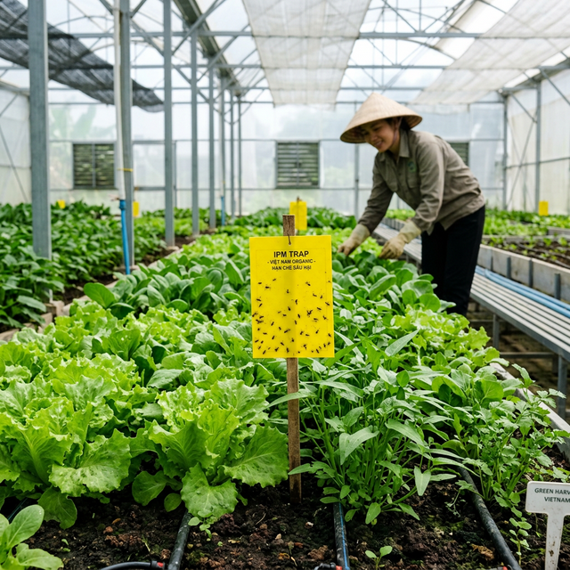 Quản lý sâu bệnh tổng hợp (IPM): Giảm 50% thuốc trừ sâu, tăng lợi nhuận