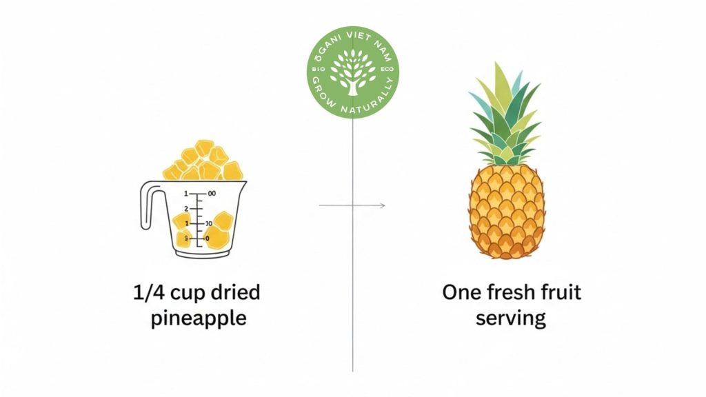 dried pineapple