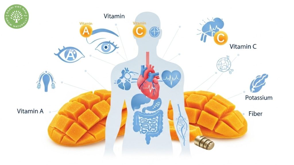 dehydrated mango nutrition