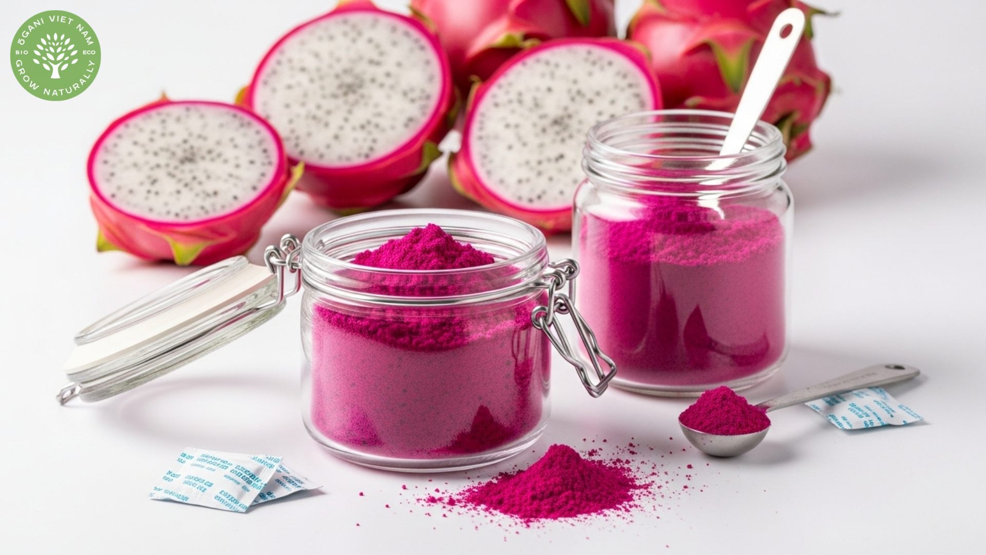 dragon fruit powder shelf life storage