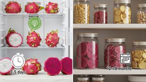 dried bred dragon fruit vs fresh