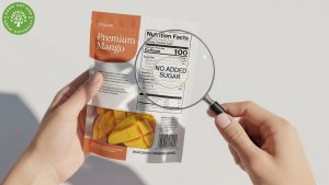 dried mango no sugar added nutrition