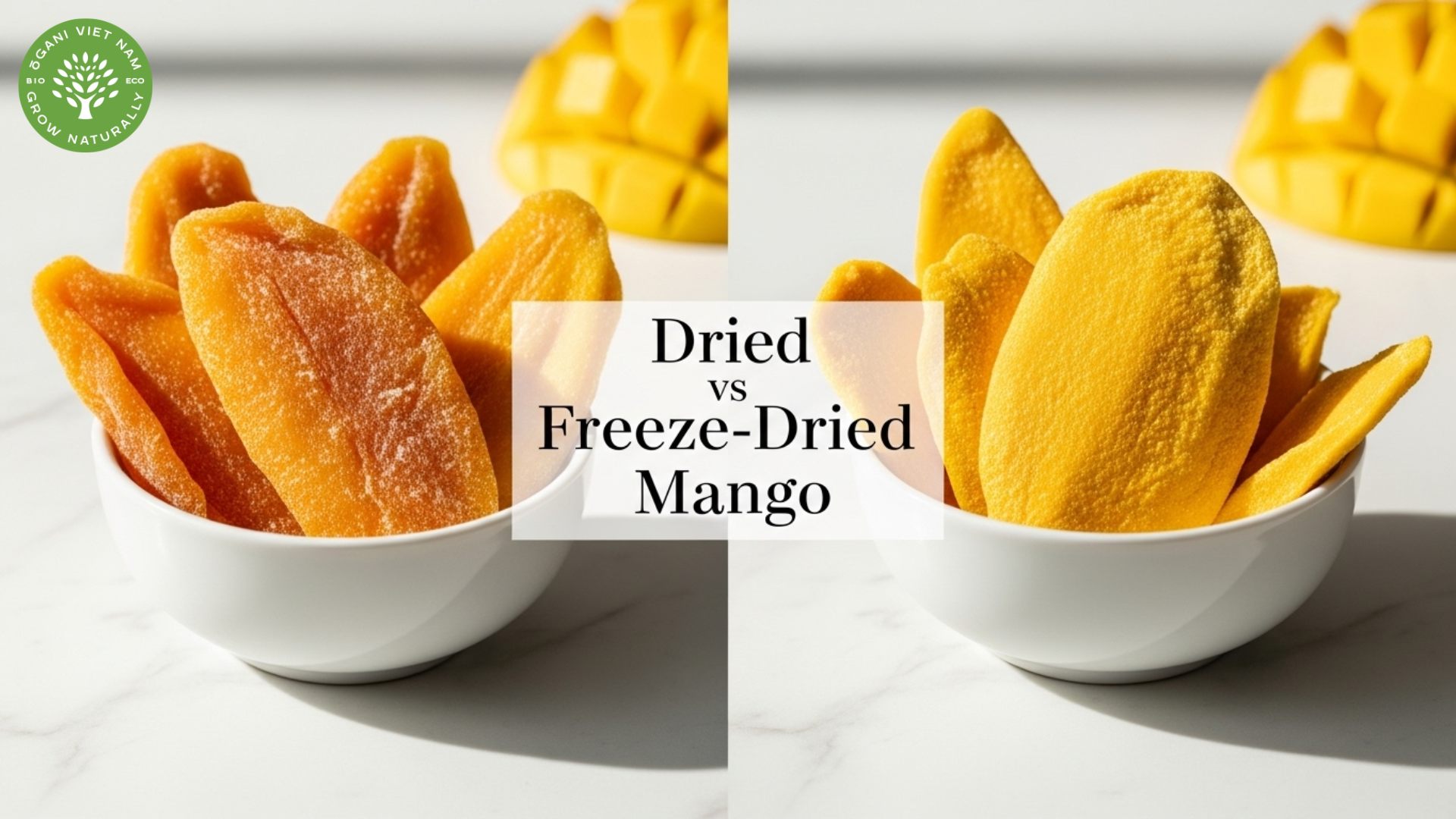 dried mango vs freeze dried