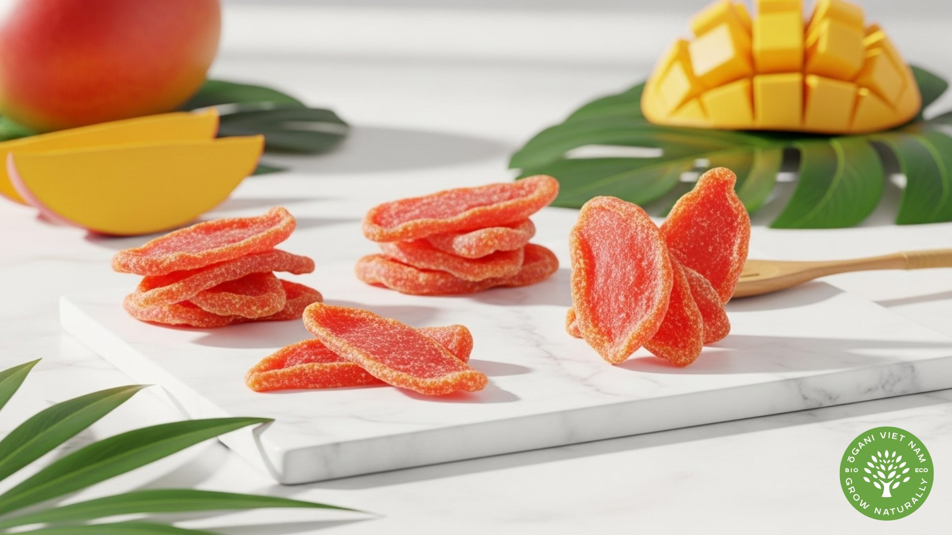 dried red mango