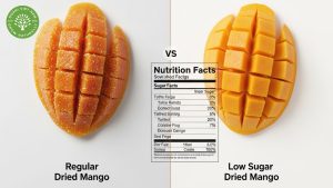 low sugar dried mango