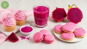 natural pink food coloring dragon fruit powder