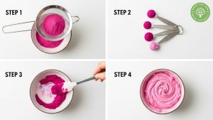 natural pink food coloring dragon fruit powder