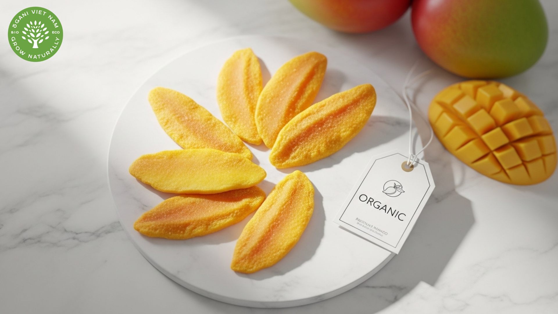 organic dried mango