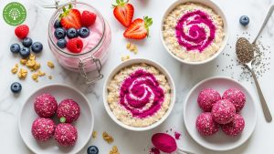 powdered red pitaya