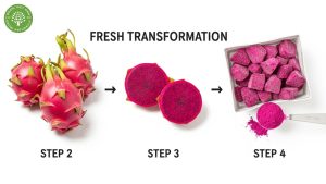 red dragon fruit powder