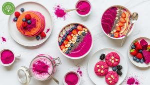 red dragon fruit powder