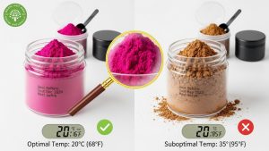 red dragon fruit powder