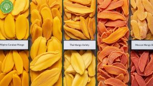 soft dried mango