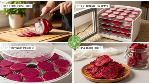 dried dragon fruit