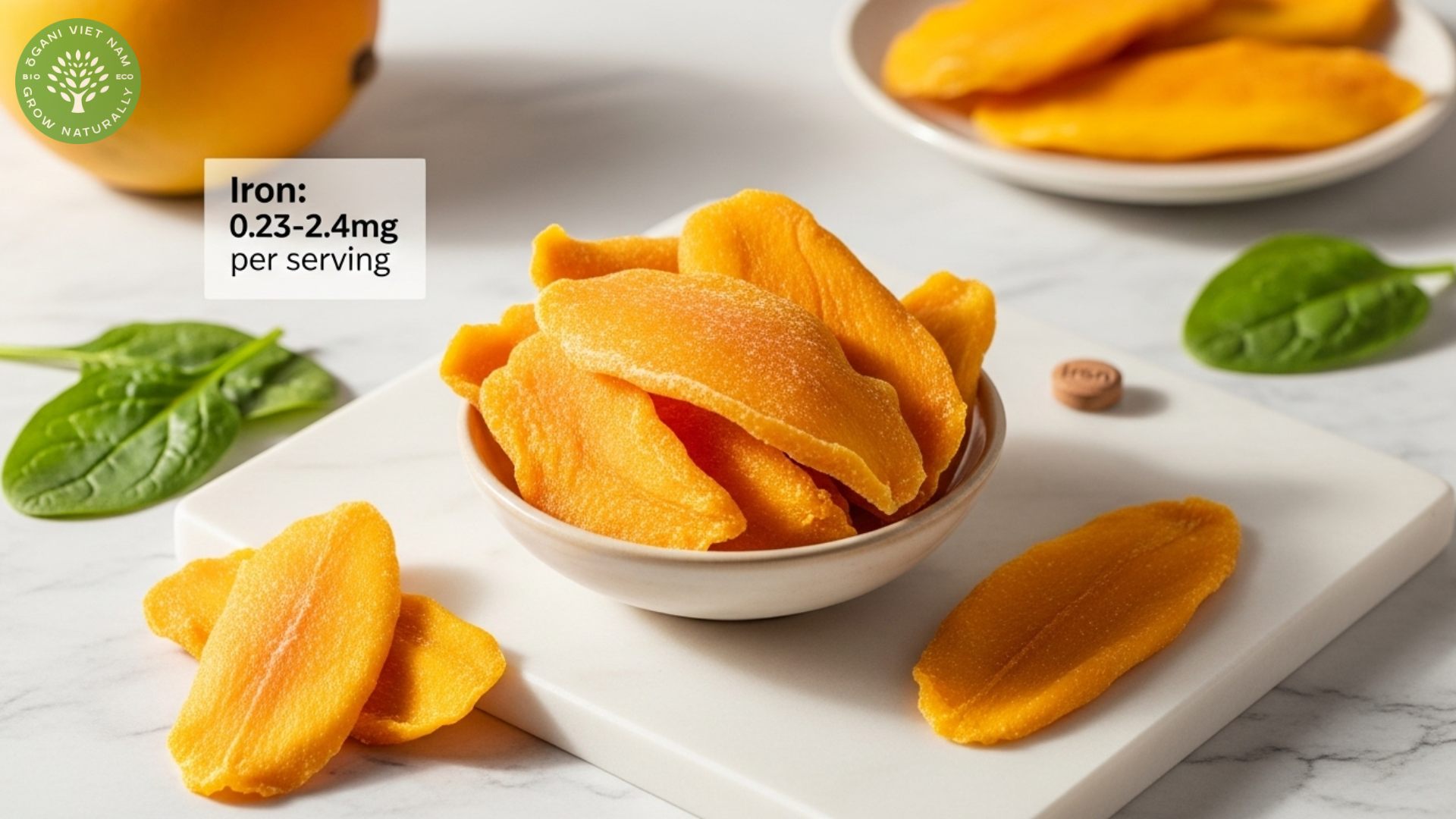dried mango iron