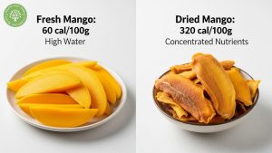 dried mangoes nutrition
