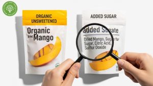 healthy dried mango