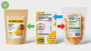 is dried mango high in sugar