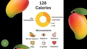 nutrition dried mango
