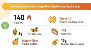 sugar free dried mango
