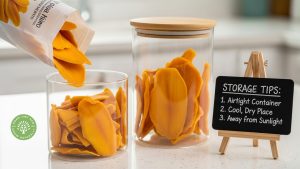 sugar free dried mango