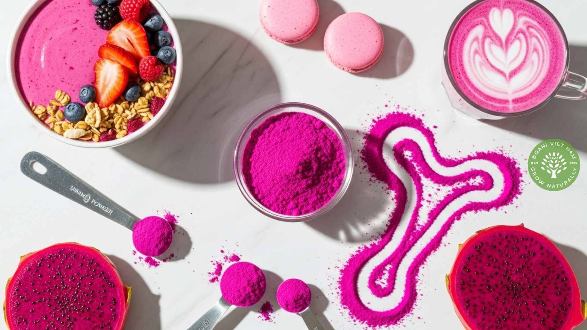 dragon fruit powder uses