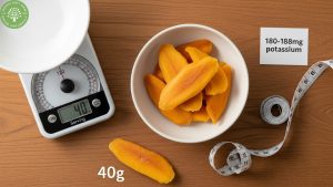 potassium in dried mango