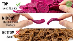 red dragon fruit dried