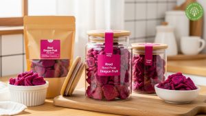 red dragon fruit dried
