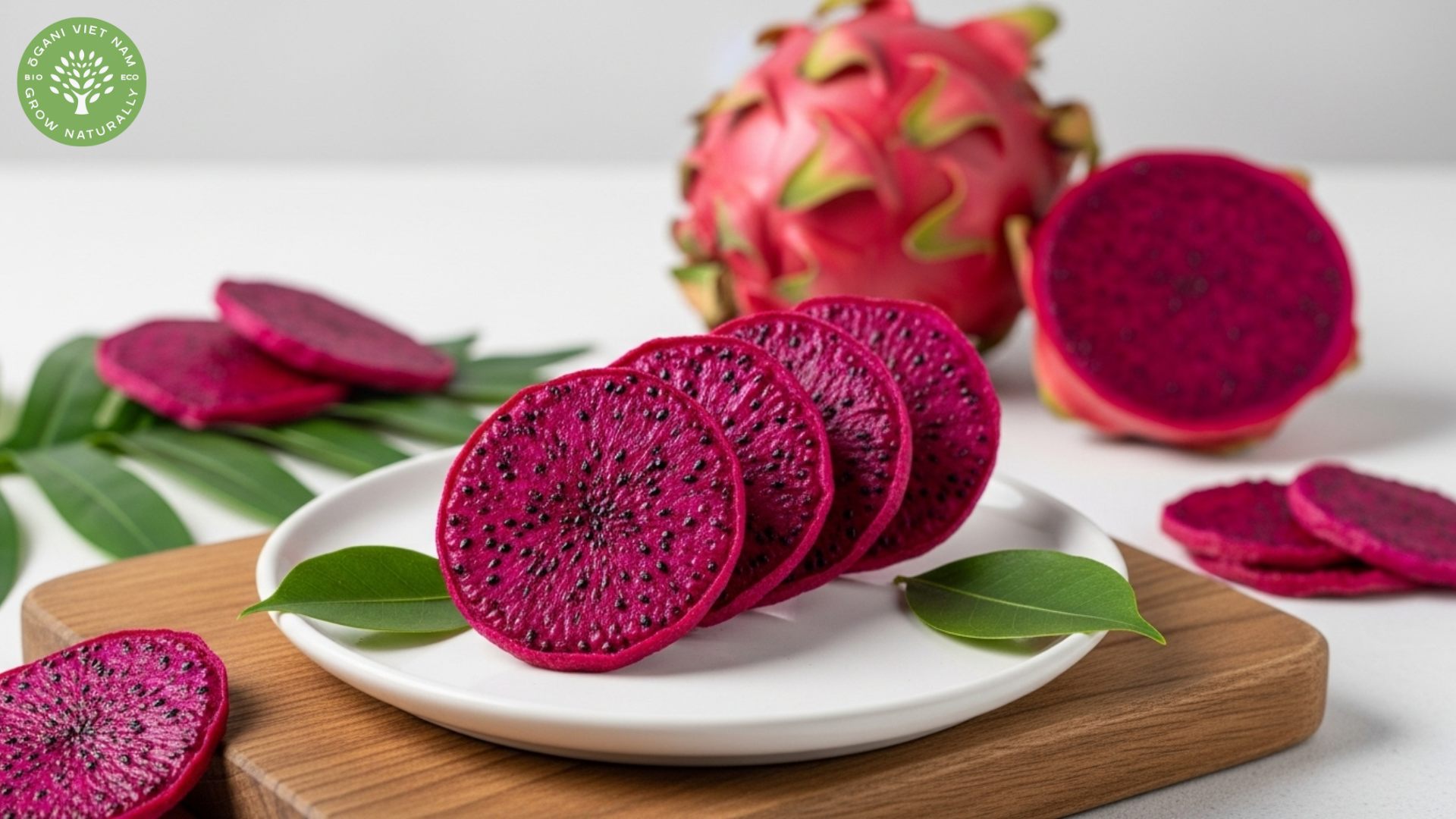red dragon fruit dried