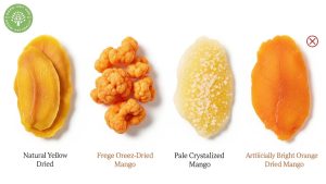 types of dried mango
