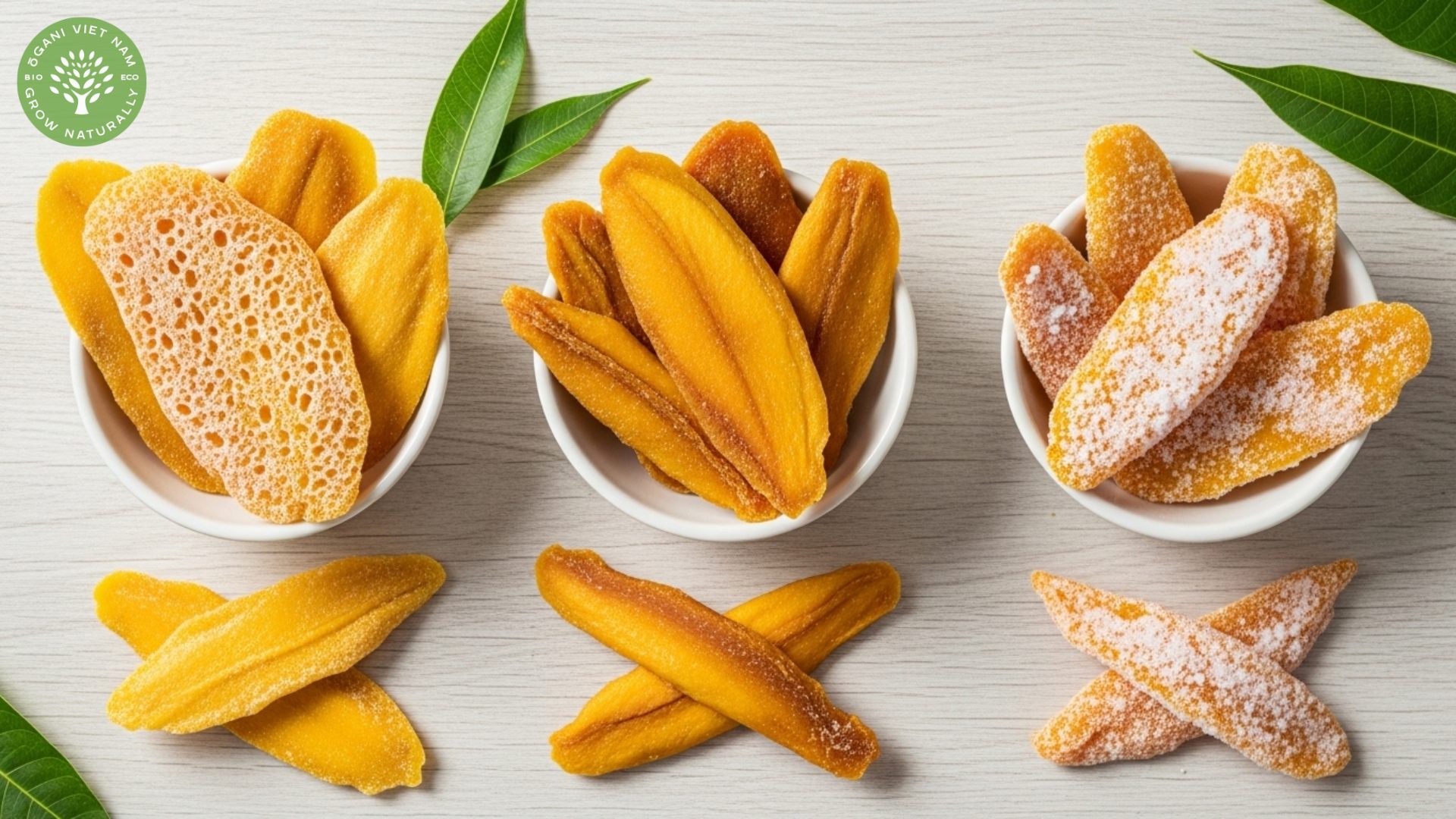 types of dried mango